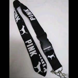 VS Pink Lanyard & Socks